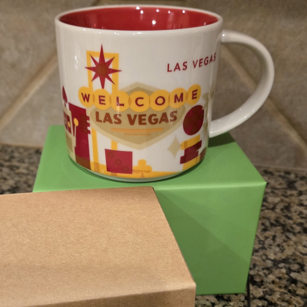 Starbucks Las Vegas Souvenir Mug -  You Are Here Series
